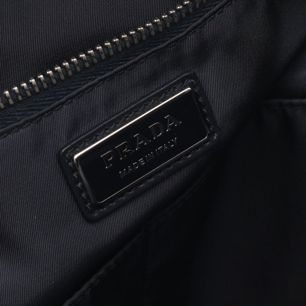 Prada Tote Re-Nylon Navy Nylon Padded — view 4