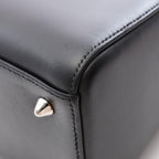 Dior Handbag Lady Dior 2-Way Black Multi Leather Tote — view 8