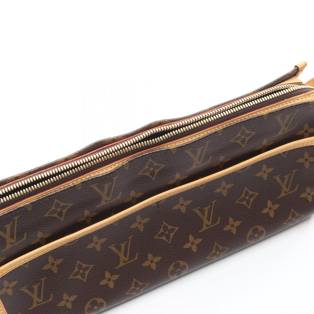 Louis Vuitton Shoulder Bag Popincourt Long Canvas Leather — view 8