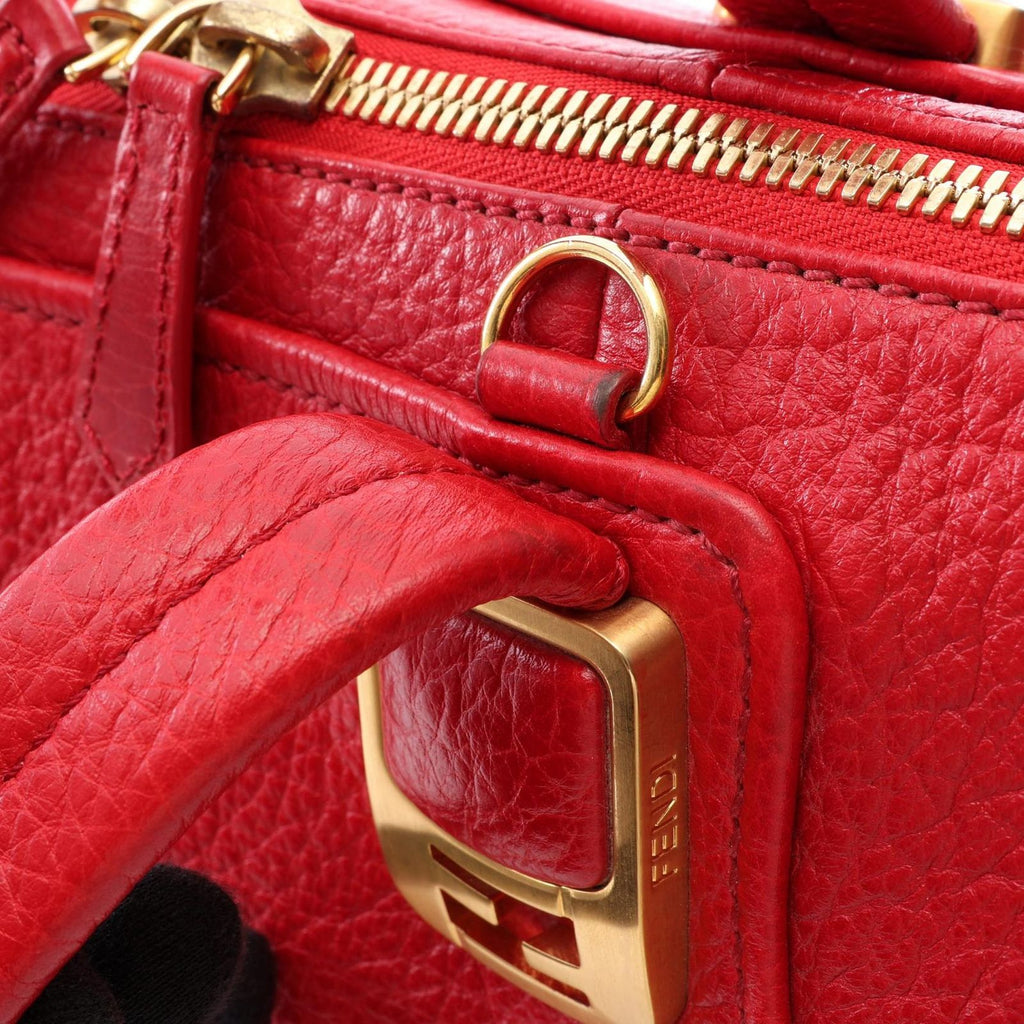 Fendi Handbag Chameleon 2-Way Red Leather — view 8
