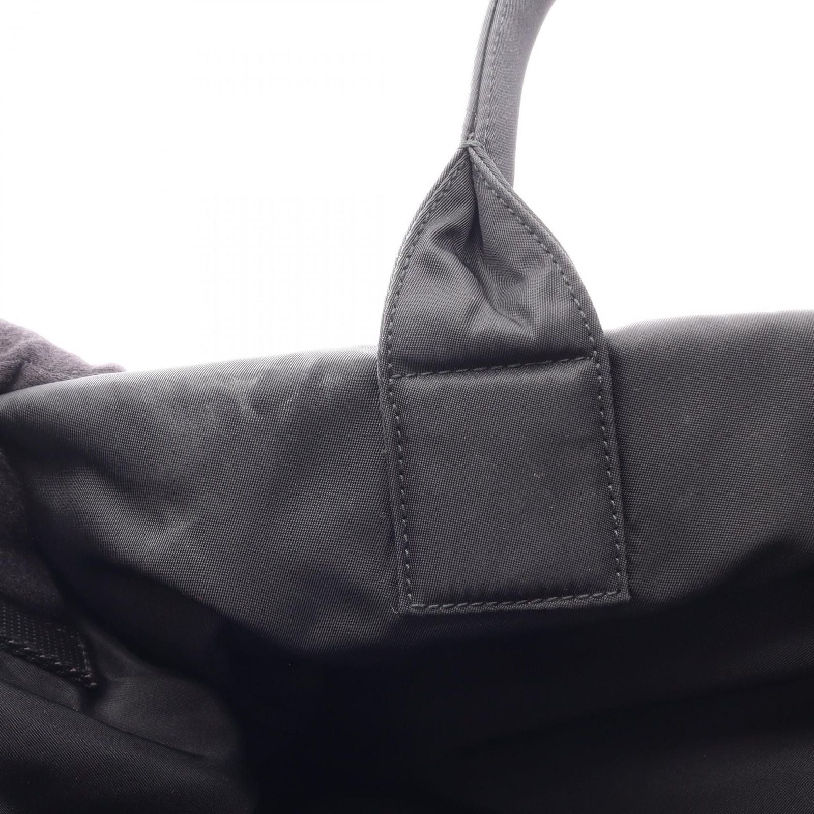 Prada Handbag Reversible 2-Way Black Nylon — view 9