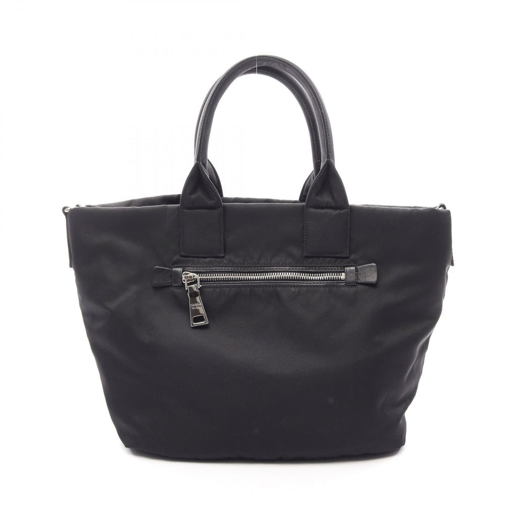 Prada Handbag Reversible 2-Way Black Nylon — view 6
