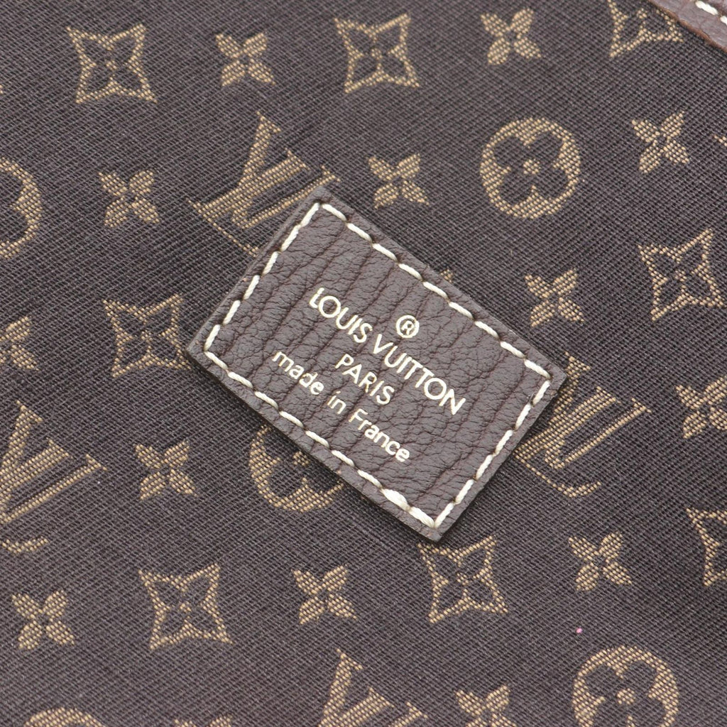 Louis Vuitton Shoulder Bag Saumur Ebene Canvas Leather 30 — view 5
