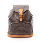 Louis Vuitton Backpack Montsouris GM Canvas Leather