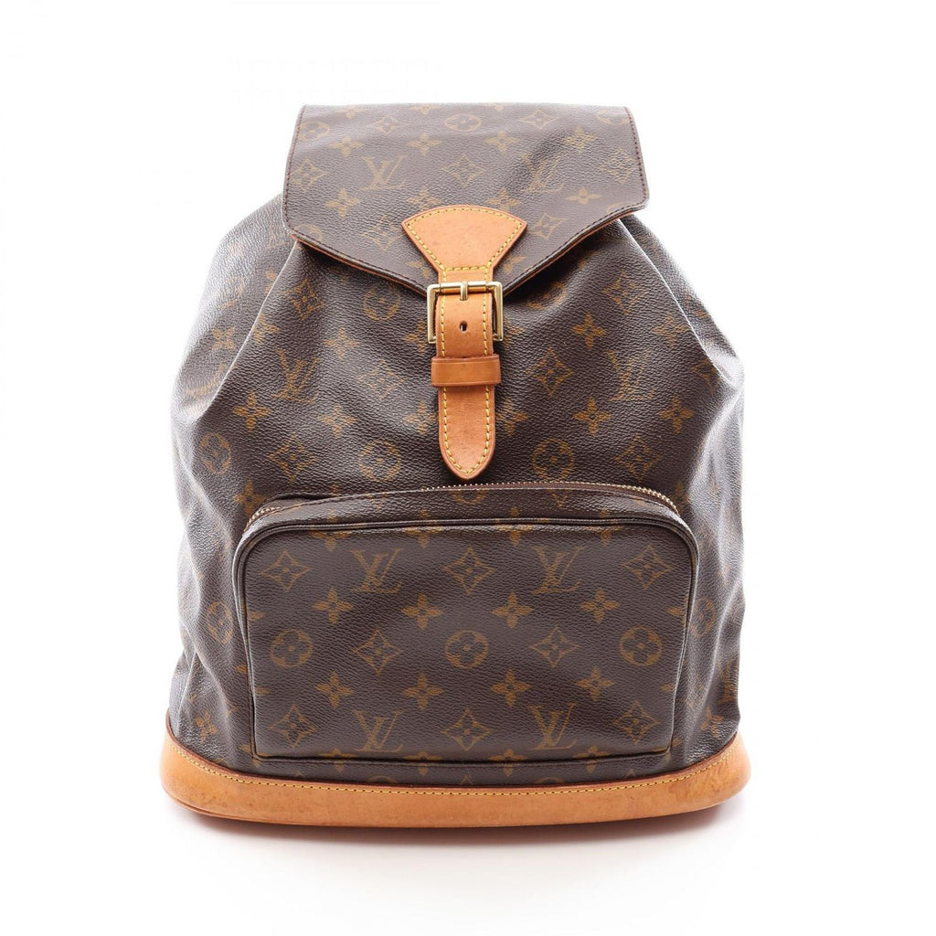 Louis Vuitton Backpack Montsouris GM Canvas Leather
