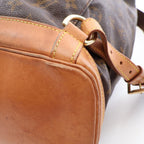 Louis Vuitton Backpack Montsouris GM Canvas Leather — view 7