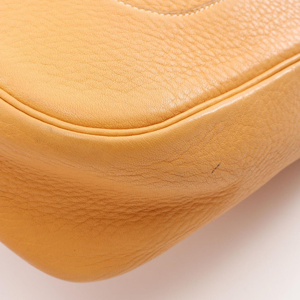 Hermes Shoulder Bag Trim 35 Saffron Leather — view 9