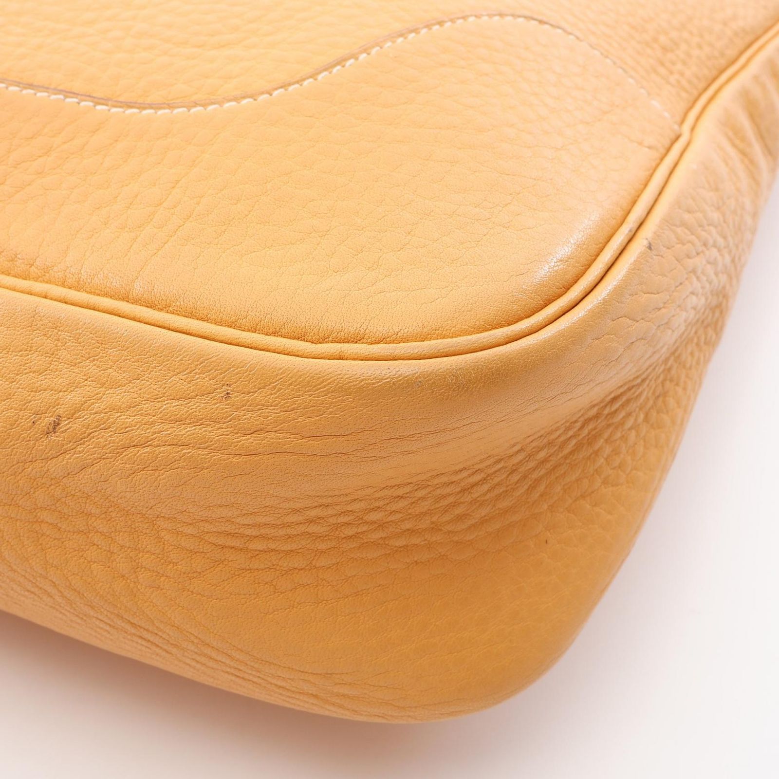 Hermes Shoulder Bag Trim 35 Saffron Leather — view 8