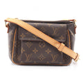 Louis Vuitton Shoulder Bag Viva City PM Canvas Leather