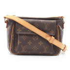 Louis Vuitton Shoulder Bag Viva City PM Canvas Leather