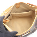 Louis Vuitton Shoulder Bag Galleria PM Canvas Leather — view 3