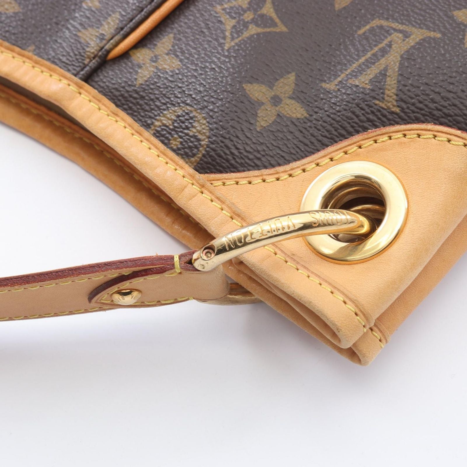 Louis Vuitton Shoulder Bag Galleria PM Canvas Leather — view 6