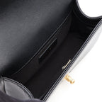 Chanel Shoulder Bag Boy Small Black Caviar Leather Chain — view 3