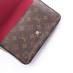Louis Vuitton Shoulder Bag Pochette Monogram Fuchsia Canvas Leather Felicie — view 7