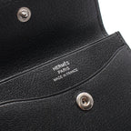 Hermes Coin Case Illiade Compact Card Black — view 4