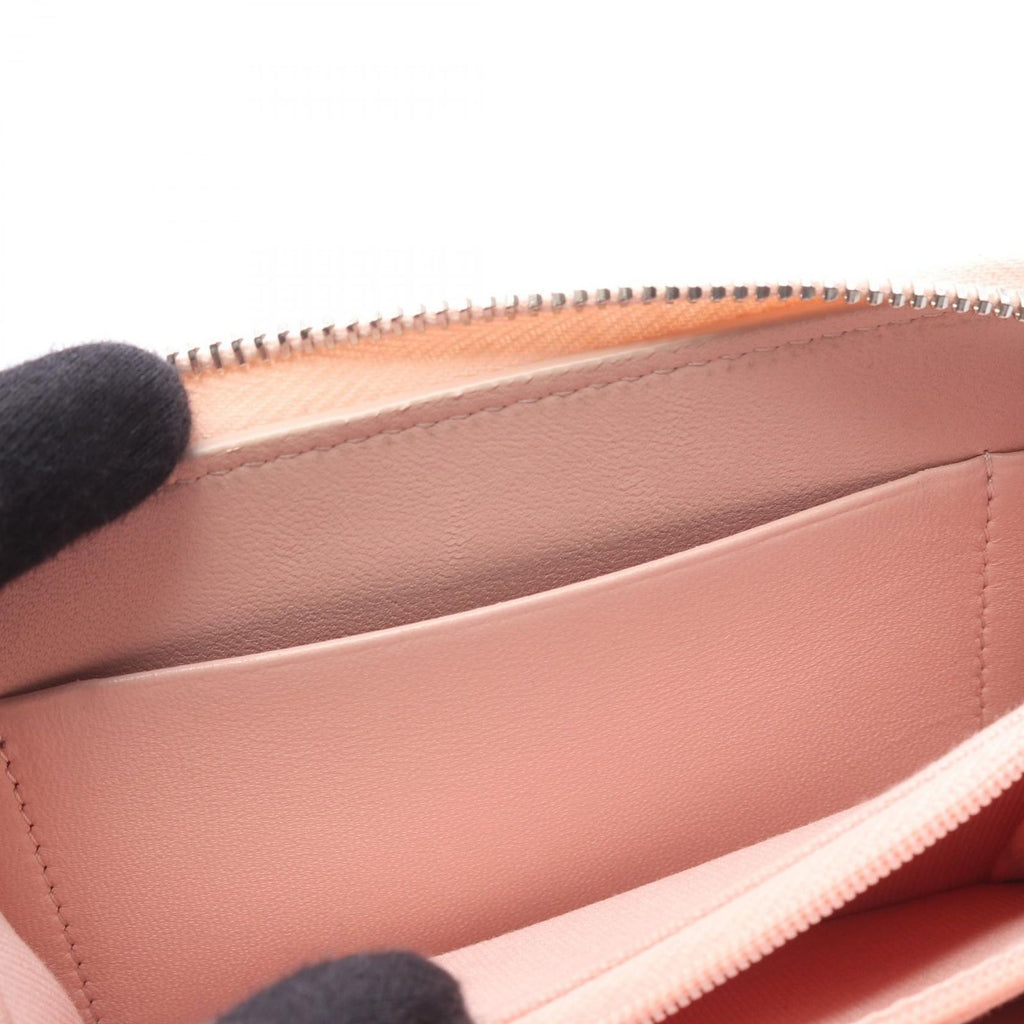 Chanel Round Wallet Quilted CC Logo Star Baby Pink Leather Coco Compact — view 7