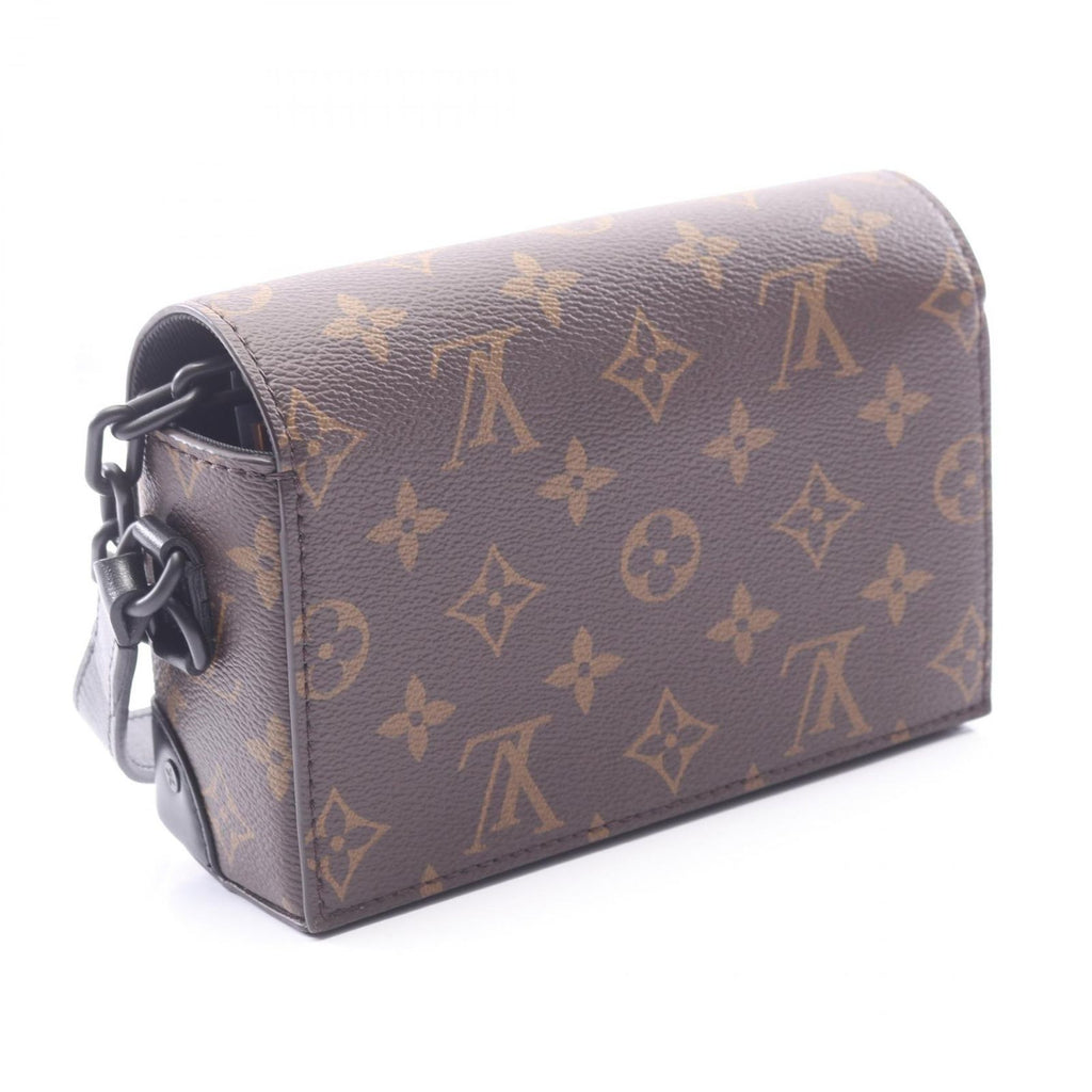 Louis Vuitton Shoulder Bag Steamer Wearable Wallet Monogram Macassar Canvas — view 2
