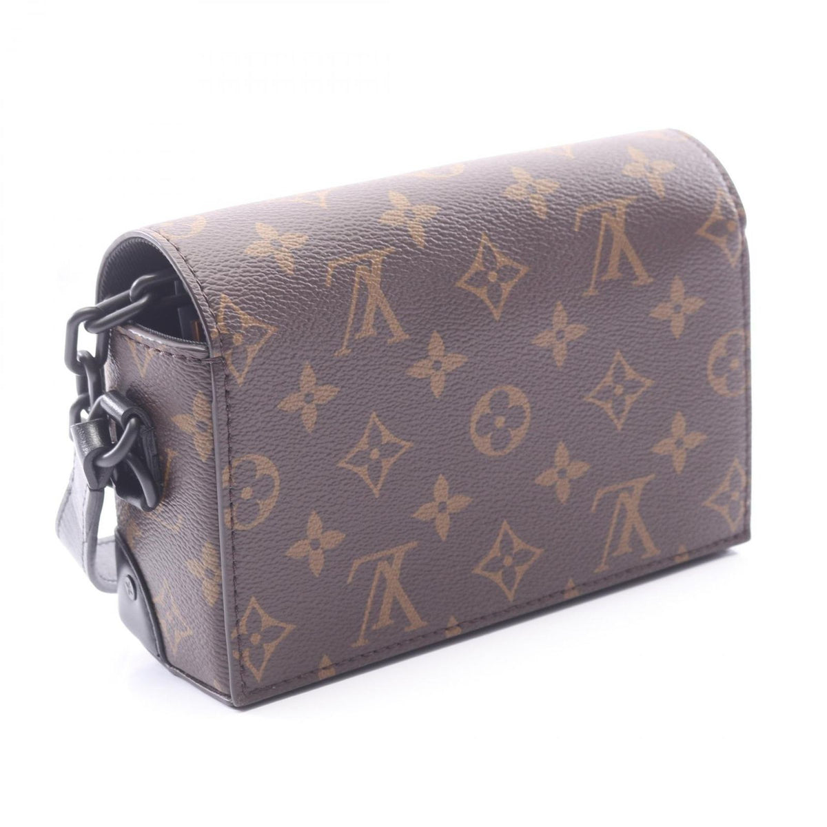 Louis Vuitton Shoulder Bag Steamer Wearable Wallet Monogram Macassar Canvas — view 2