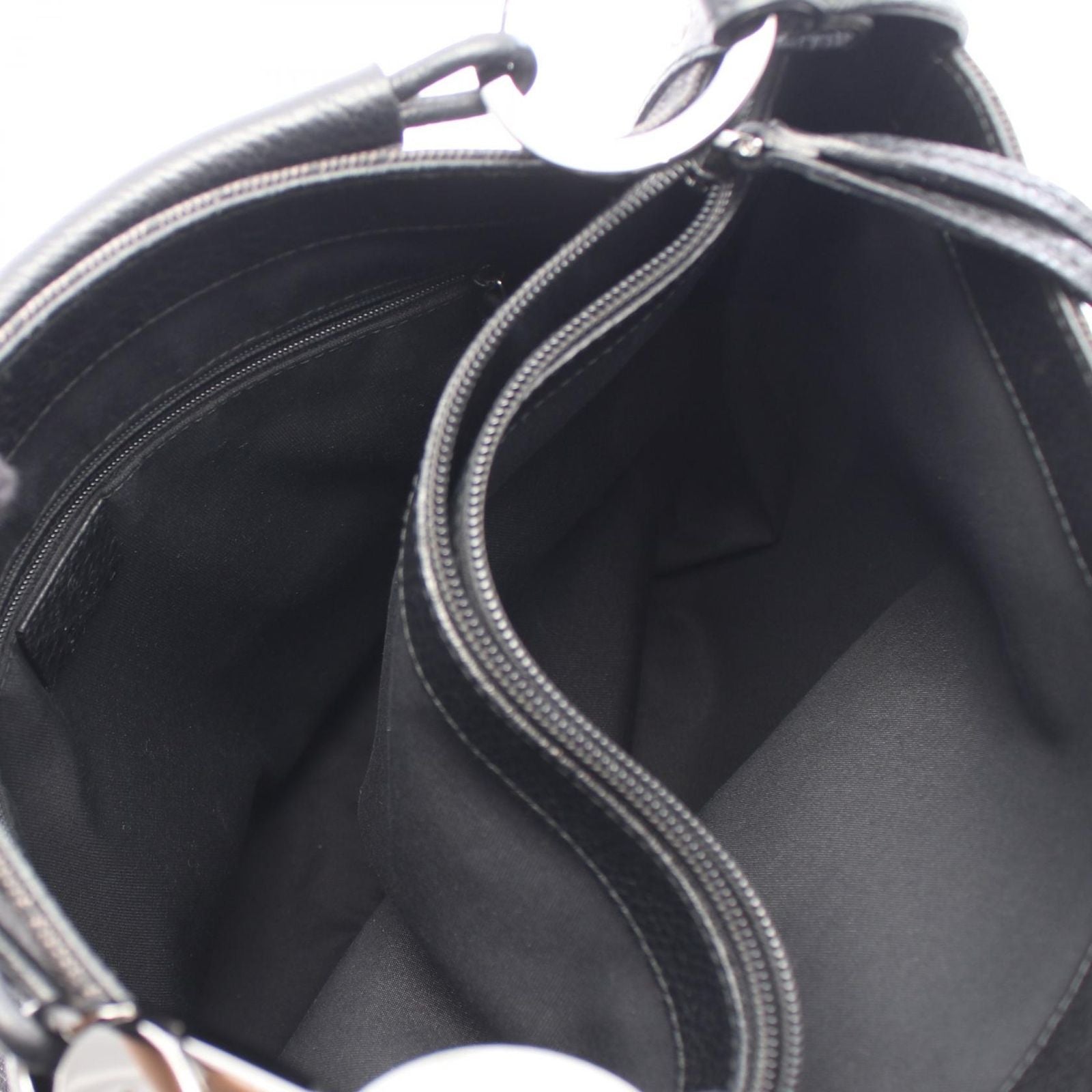 Gucci Shoulder Bag GG Pattern Black Denim Leather — view 3