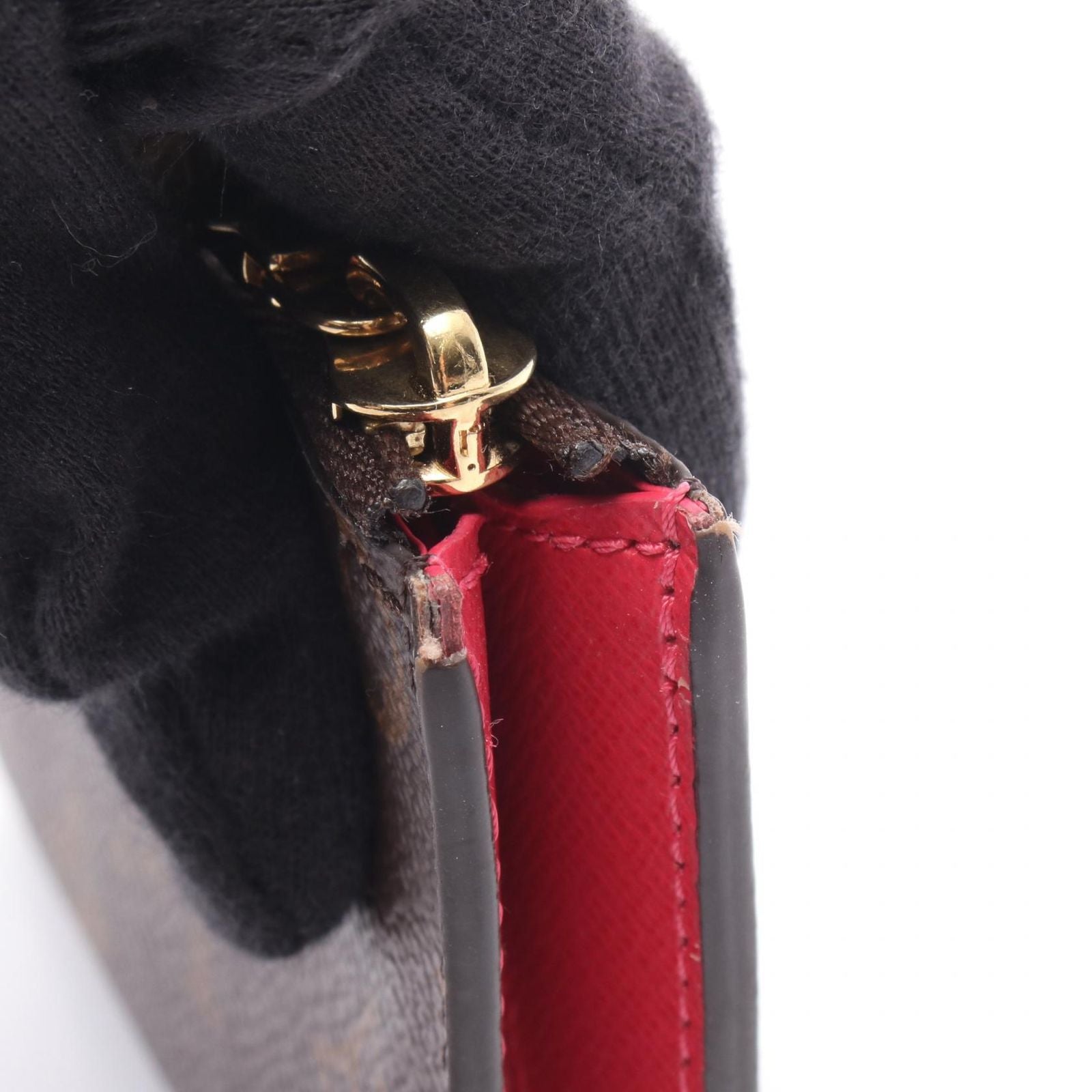 Louis Vuitton Coin Case Portefeuille Noah Compact Monogram Grenade Leather — view 8