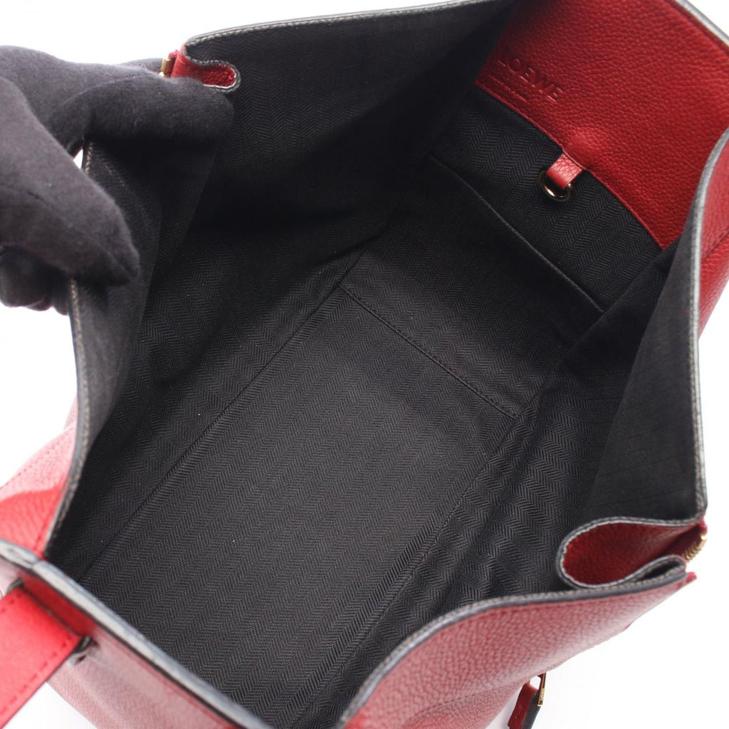 Loewe Handbag Hammock Small 2-Way Red Leather — view 3