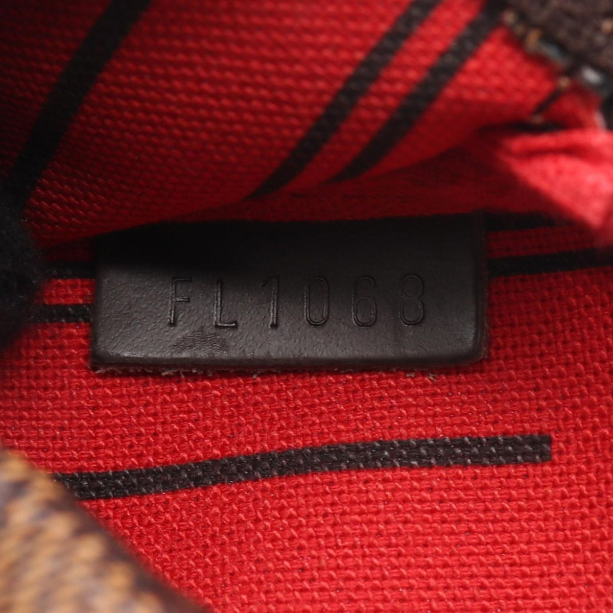 Louis Vuitton Handbag Mini Pochette Accessoire Damier Ebene T&b Canvas Leather — view 5