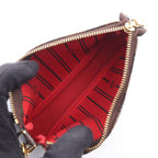 Louis Vuitton Handbag Mini Pochette Accessoire Damier Ebene T&b Canvas Leather — view 3