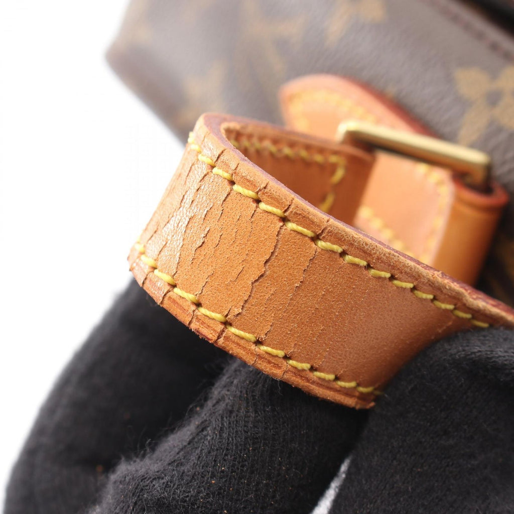 Louis Vuitton Shoulder Bag Saint Cloud GM Canvas Leather — view 8