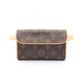 Louis Vuitton Waist Bag Pochette Florentine Monogram with Bouton Pression Canvas