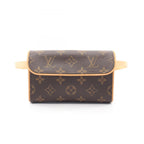 Louis Vuitton Waist Bag Pochette Florentine Monogram with Bouton Pression Canvas