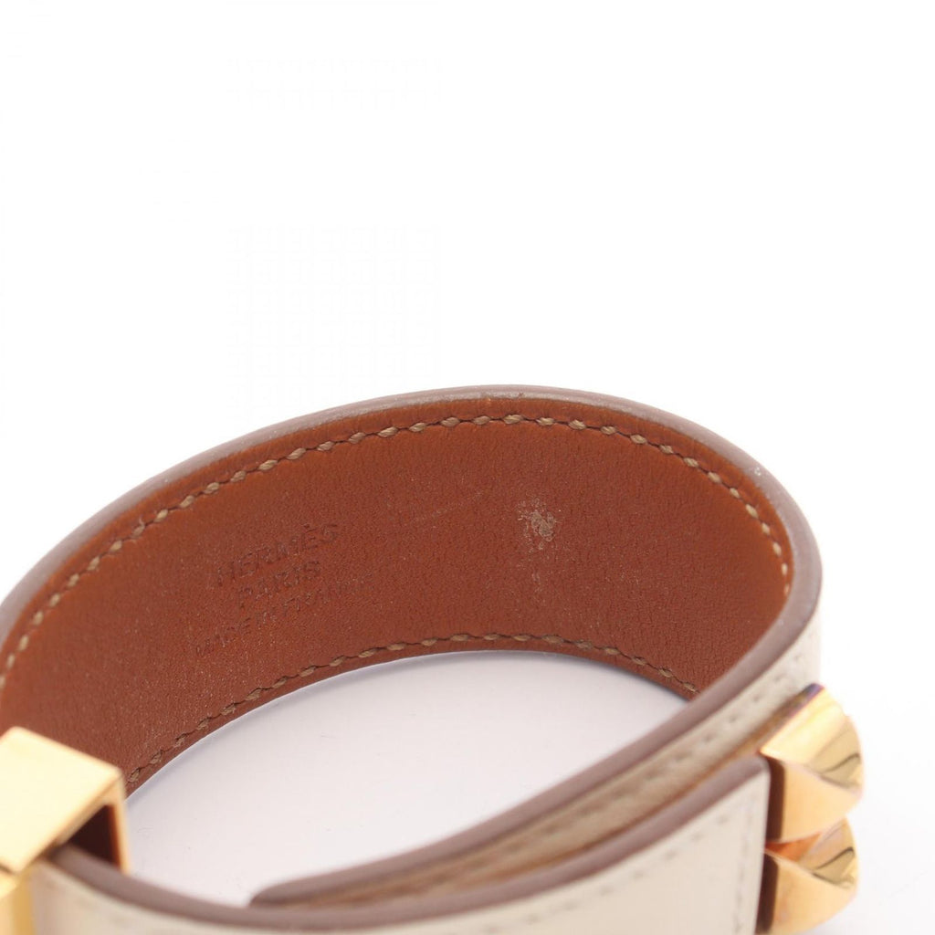 Hermes Bangle Collier de Chien 24 Leather Bracelet — view 6