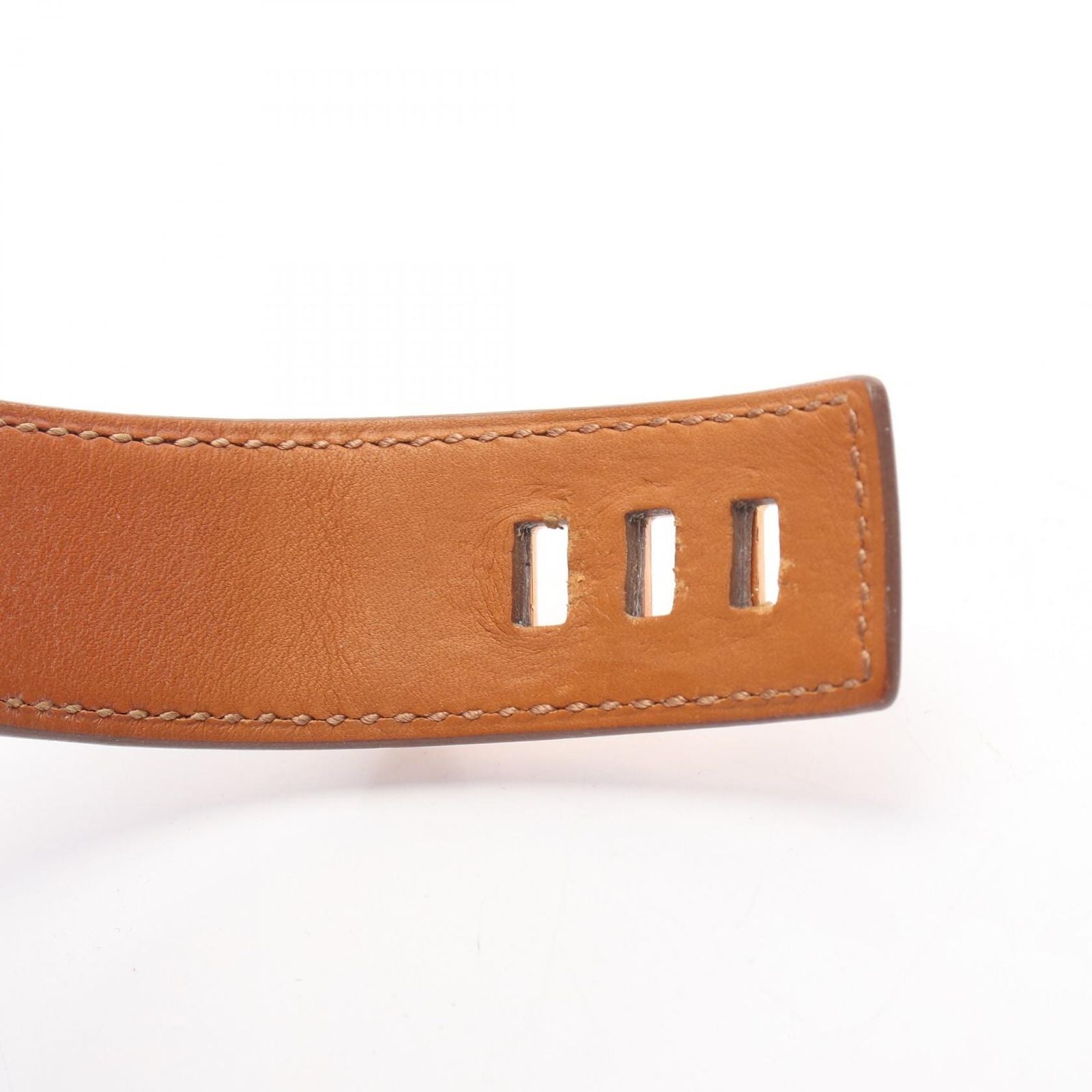 Hermes Bangle Collier de Chien 24 Leather Bracelet — view 7