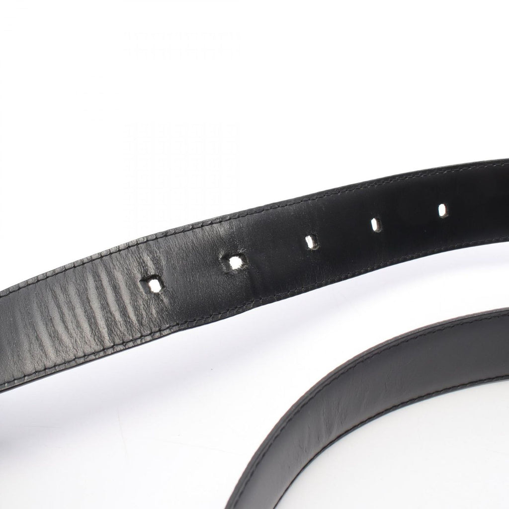 Louis Vuitton Belt Ceinture Classic Taiga Ardoise Leather — view 9