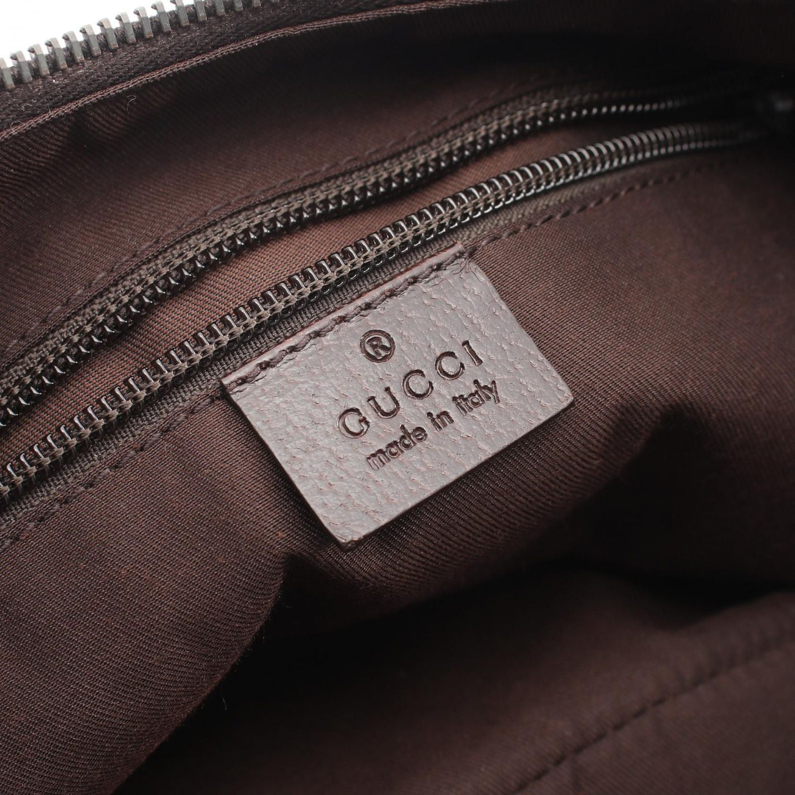 Gucci Shoulder Bag GG Canvas Beige Brown Sherry Line — view 4