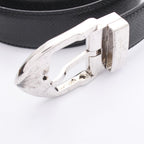 Louis Vuitton Belt Ceinture Classic Taiga Ardoise Black Leather — view 7