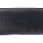 Louis Vuitton Belt Ceinture Classic Taiga Ardoise Black Leather — view 5