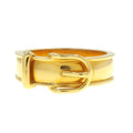 Hermes Scarf Ring Gold