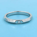 Tiffany & Co Tru Band Ring Diamond Vicinity — view 4