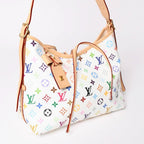 Louis Vuitton LV TM Carryall PM Shoulder Bag Monogram Multicolor Takashi — view 3