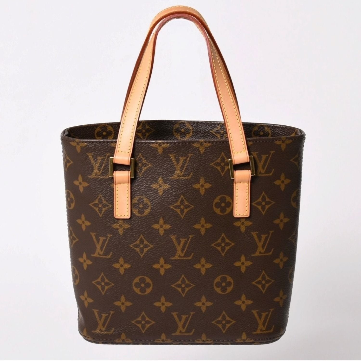 Louis Vuitton Vavin PM Handbag Monogram Leather Brown