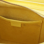 Celine Luggage Nano Drummed Calfskin Leather 2-Way Shoulder Handbag Yellow — view 7