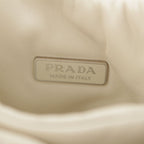 Prada Nappa Leather 2-Way Handbag White — view 7