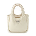 Prada Nappa Leather 2-Way Handbag White