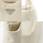 Prada Nappa Leather 2-Way Handbag White — view 8