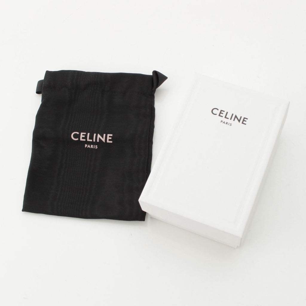 Celine Canvas Leather Line Shoulder Strap Beige Brown — view 7