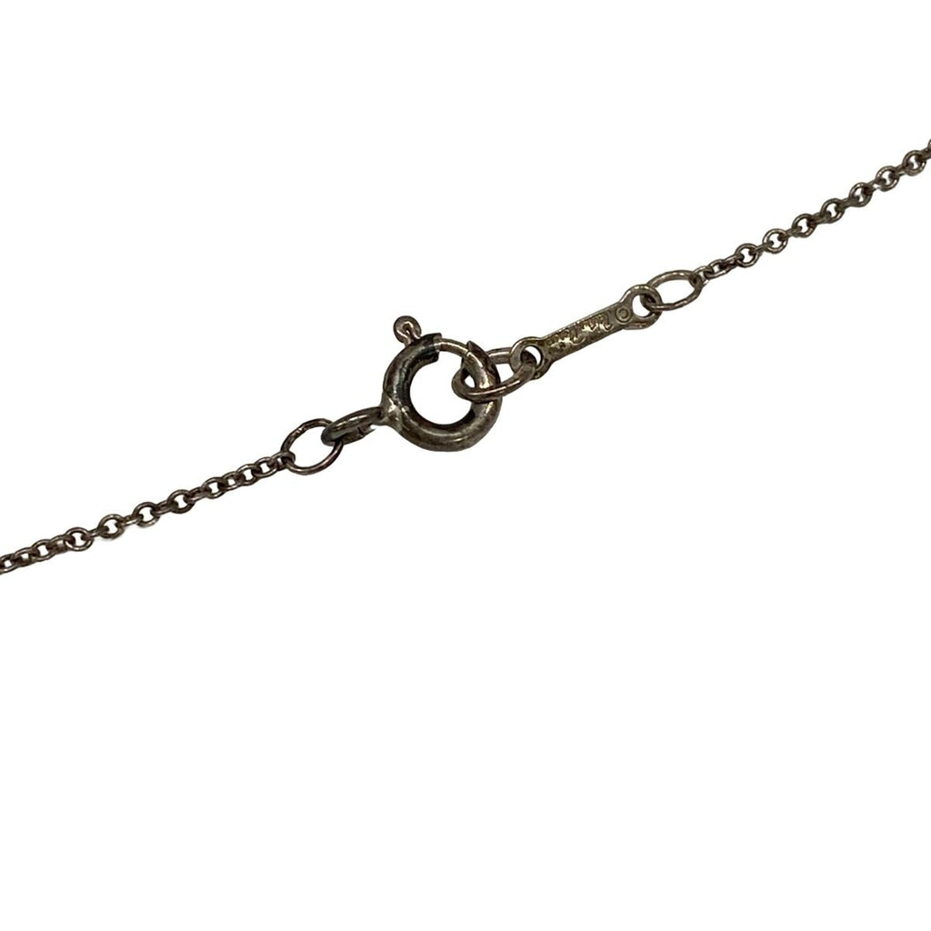 Tiffany & Co Necklace Loving Silver Pink — view 4
