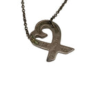 Tiffany & Co Necklace Loving Silver Pink — view 5