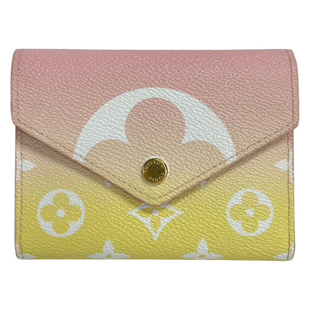 Louis Vuitton Trifold Wallet by the Pool Portefeuille Victorine Rose Cles