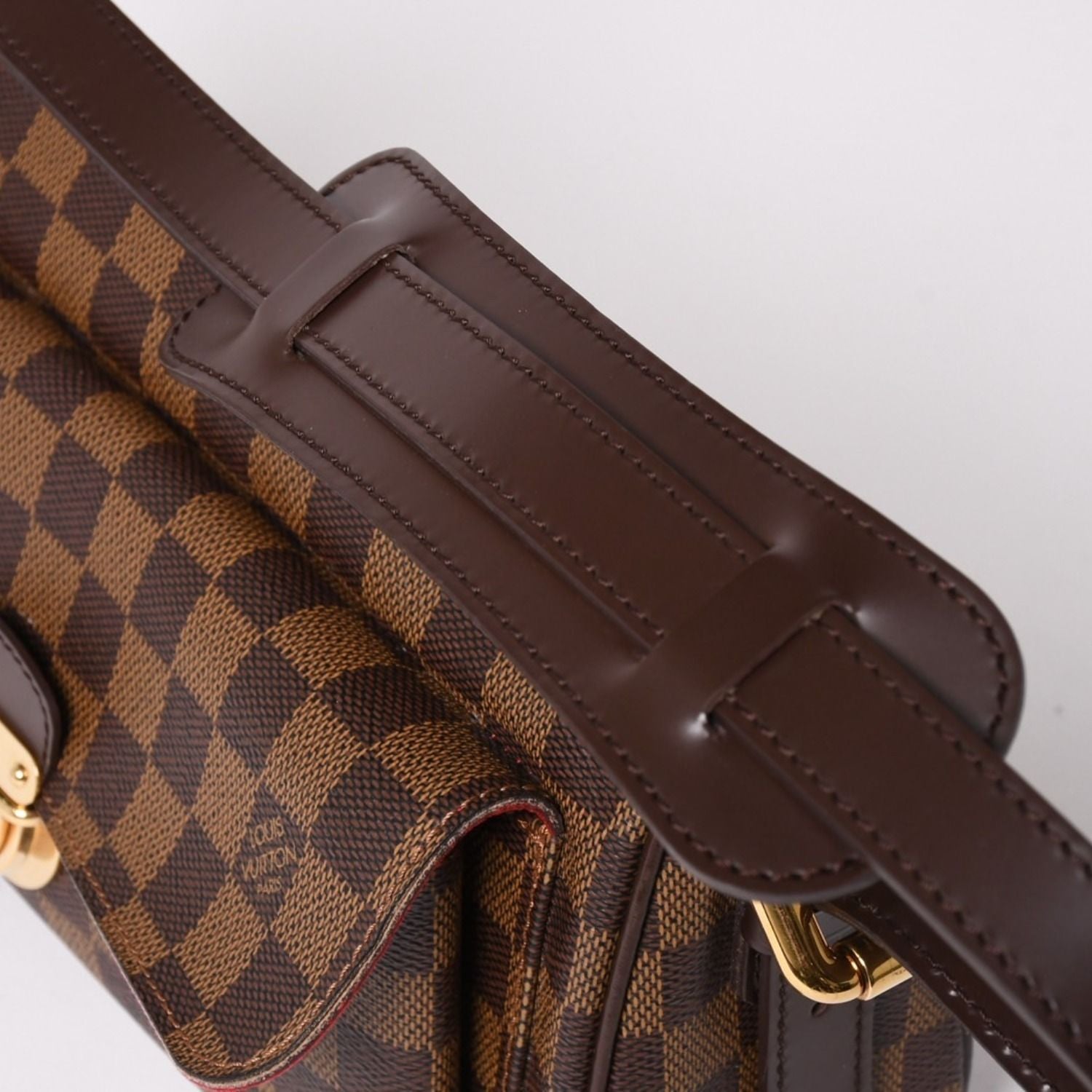 Louis Vuitton Shoulder Bag Ravello GM Damier Brown Gold — view 5