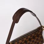Louis Vuitton Shoulder Bag Ravello GM Damier Brown Gold — view 4